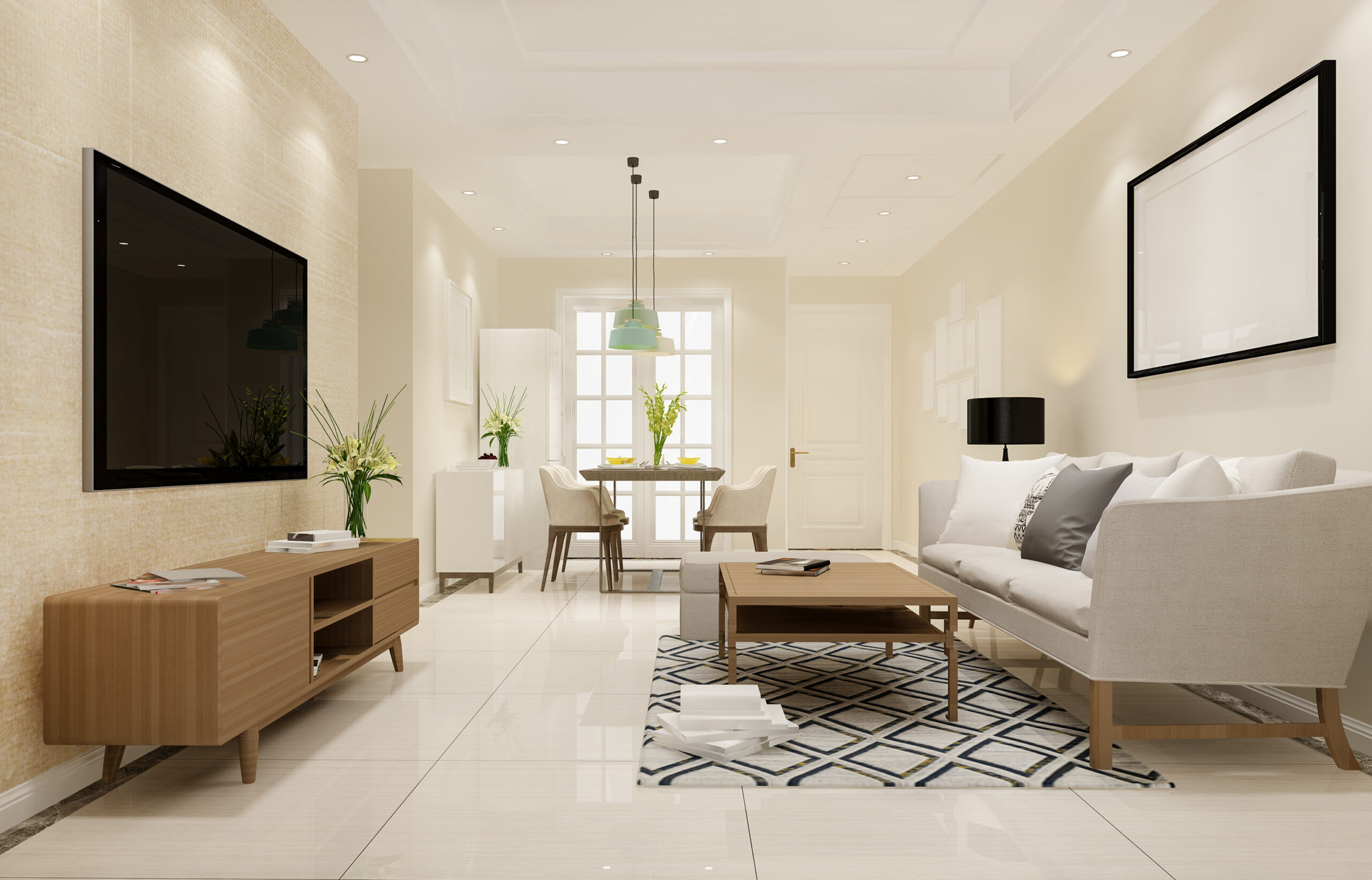 Inspirasi Desain Interior Ruang Tamu Modern - javainterior.com